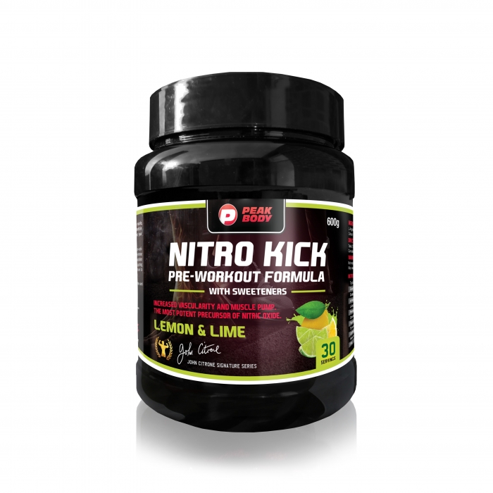 Engineered Preworkout Nitro Kick Peak Body
