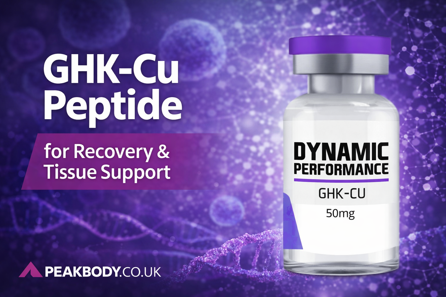 Dynamic Performance — GHK-Cu 50mg Peptide