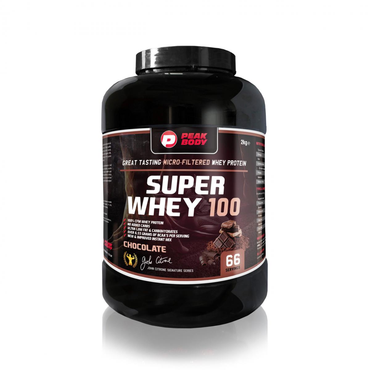 Superwhey 100: Getting the quality protein you need for maximum muscle growth.