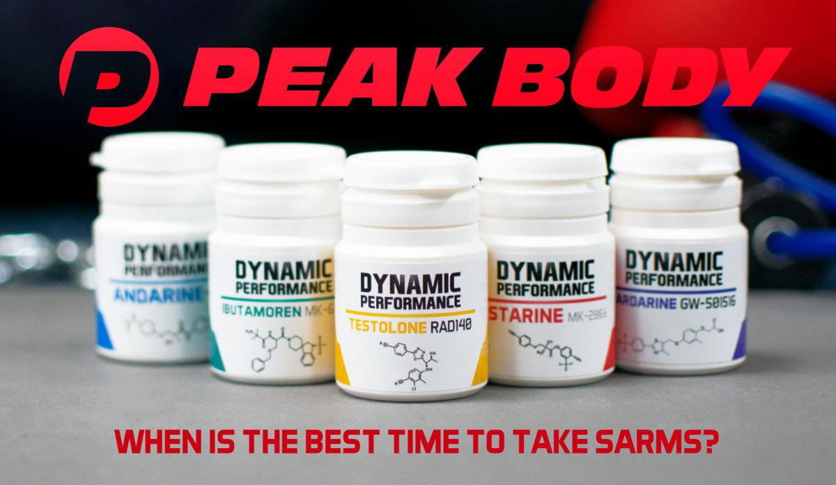 When is the best time to take SARMs?